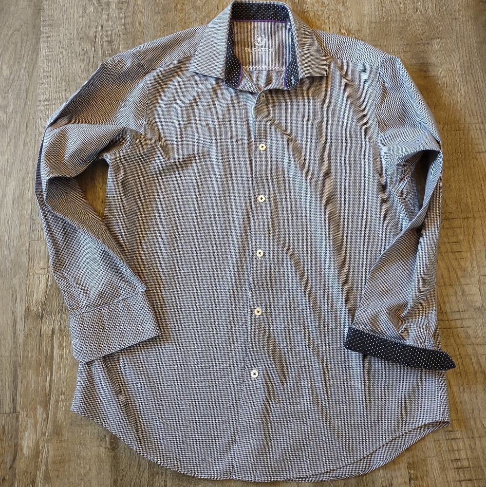 Bugatchi Long Sleeve Dress Shirt